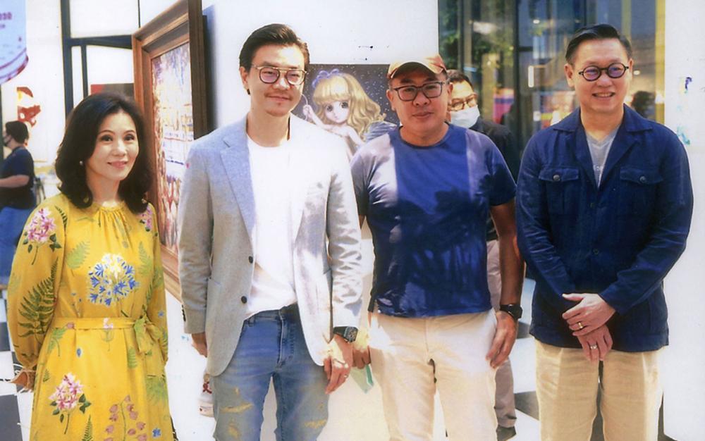 ใจกุศล...วนิดา เจนวัฒนวิทย์, ธราภุช คูหาเปรมกิจ, ศรีสันต์ จิตรวรนันท์ และกุลเวช เจนวัฒนวิทย์.