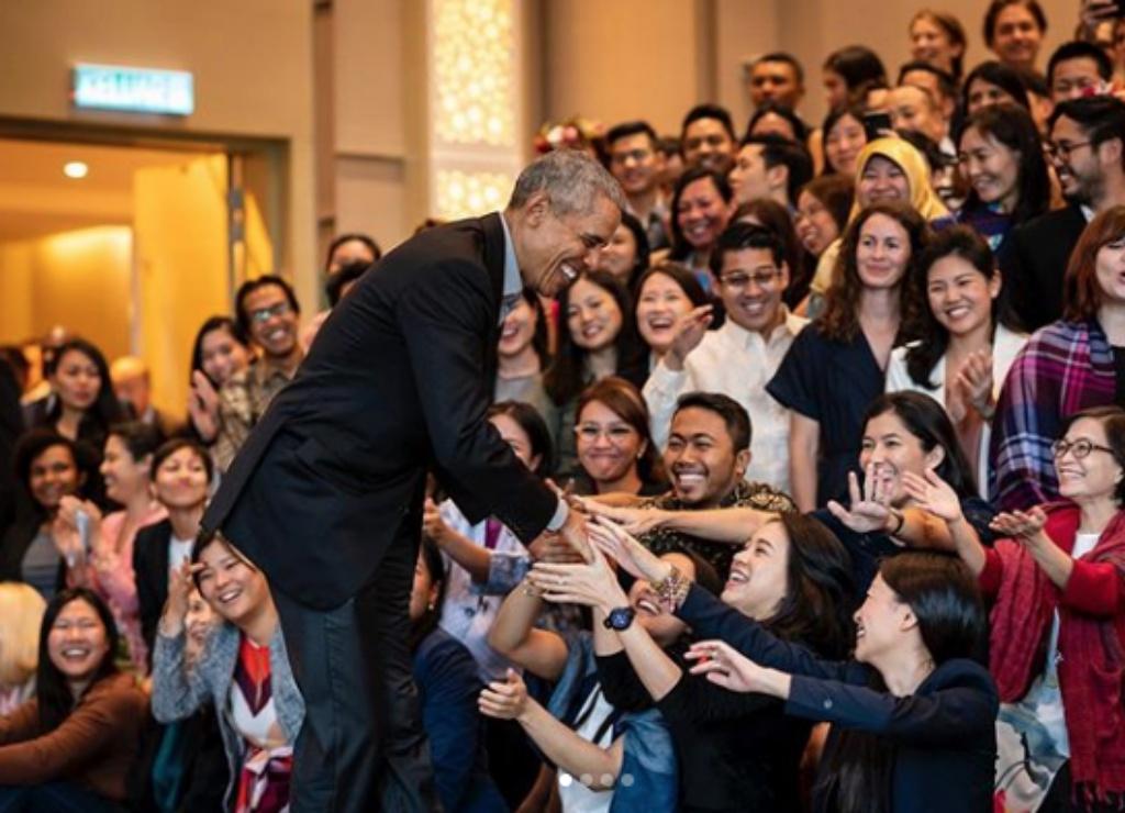 ภาพจาก instagram : Barack Obama