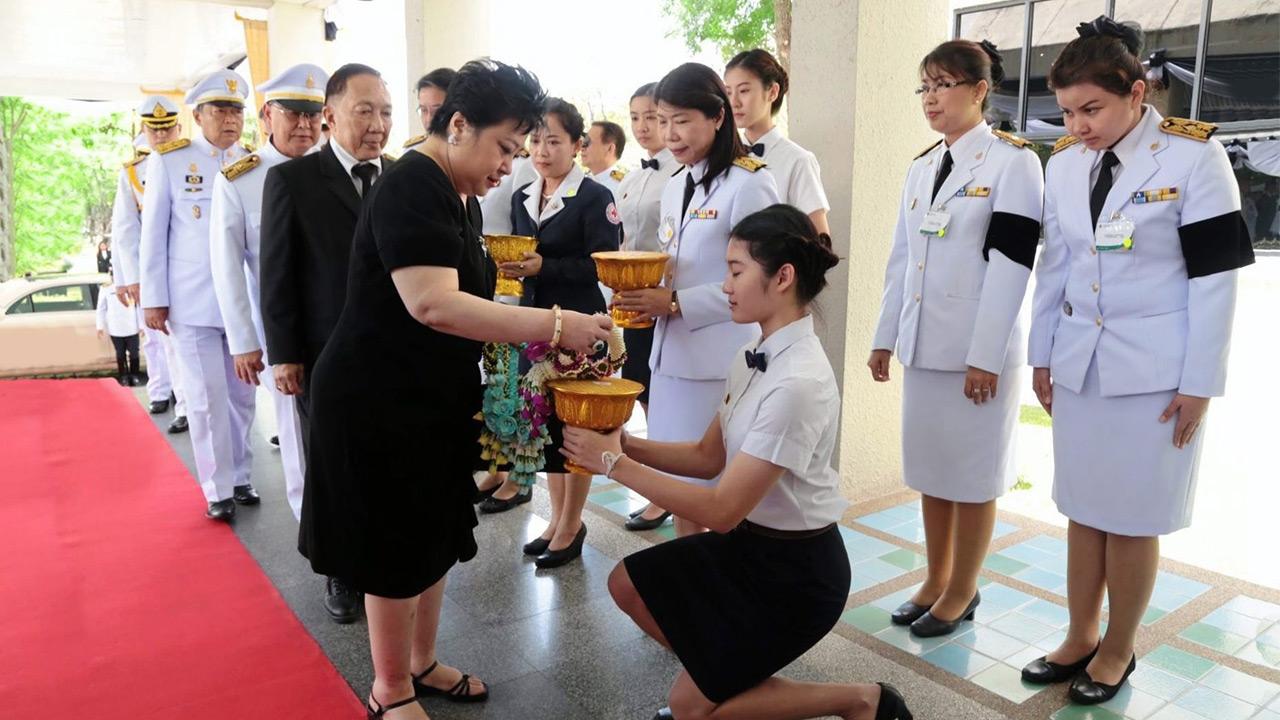 พระเจ้าวรวงศ์เธอ พระองค์เจ้าโสมสวลี พระวรราชาทินัดดามาตุ เสด็จไปทรงเปิดงาน มหิดล-วันแม่ เนื่องในโอกาสวันเฉลิมพระชนมพรรษา สมเด็จพระนางเจ้าสิริกิติ์ พระบรมราชินีนาถ ณ มหาวิทยาลัยมหิดล เมื่อวันที่ 2 สิงหาคม.