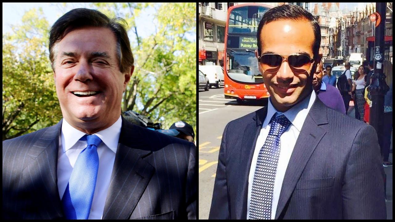 พอล มานาฟอร์ต อดีตประธานทีมหาเสียงของนายทรัมป์ และ จอร์จ ปาปาโดปูลอส อดีตที่ปรึกษานโยบายต่างประเทศ