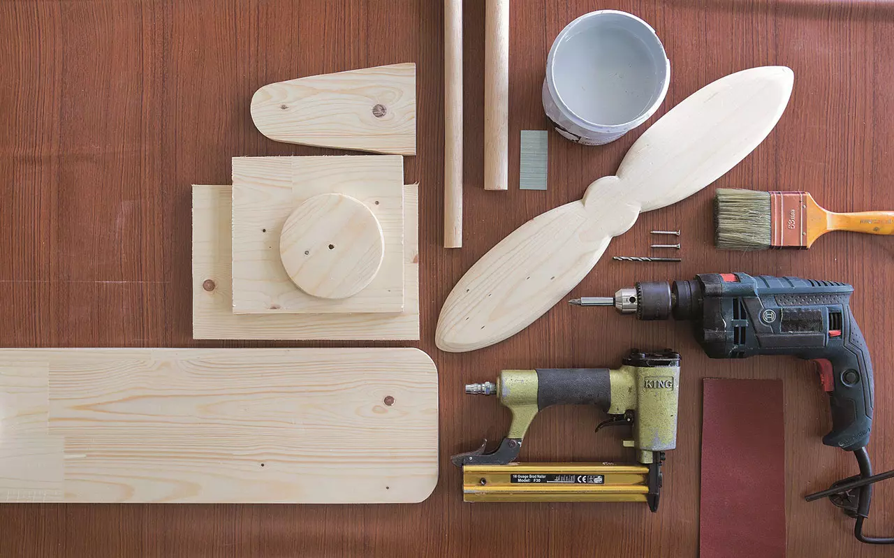 มาทำกันเถอะ! Airplane Shelf ชั้นวางของเครื่องบิน