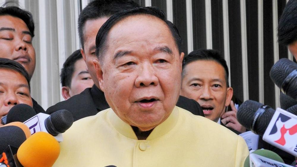 พล.อ.ประวิตร วงษ์สุวรรณ รองนายกรัฐมนตรีและรมว.กลาโหม