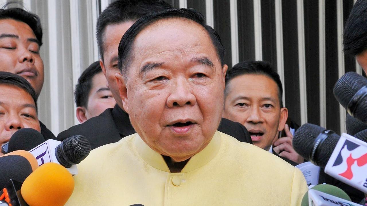 พล.อ.ประวิตร วงษ์สุวรรณ รองนายกรัฐมนตรีและรมว.กลาโหม
