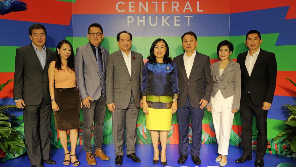 เราทำได้ - วัลยา จิราธิวัฒน์ แถลงข่าว “World Elite Tourism” ประกาศกลยุทธ์ Quality Tourist ทั่วโลก ให้เซ็นทรัลภูเก็ตเป็นศูนย์กลางเพื่อหนุนการท่องเที่ยวภูเก็ต พร้อมเปิดตัว 10 ก.ย.นี้ โดยมี ปกรณ์ พรรธนะแพทย์ และ ดร.ณัฐกิตติ์ ตั้งพูลสินธนา มาร่วมงานด้วย ที่ รร.พาร์ค ไฮแอท วันก่อน.