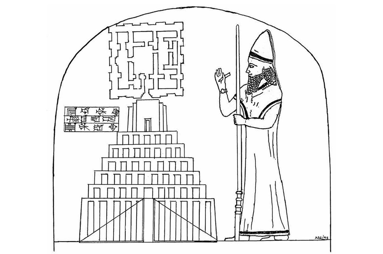Царь Хаммурапи Вавилонская башня