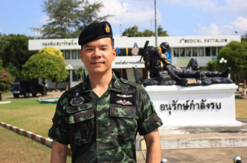พ.ท.นพ.ภาคย์ โลหารชุน ผบ.พัน.สร.3