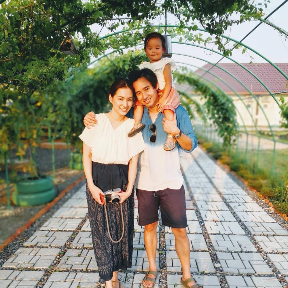 ต่าย-ทิม และน้องพิพิม ลูกสาว
