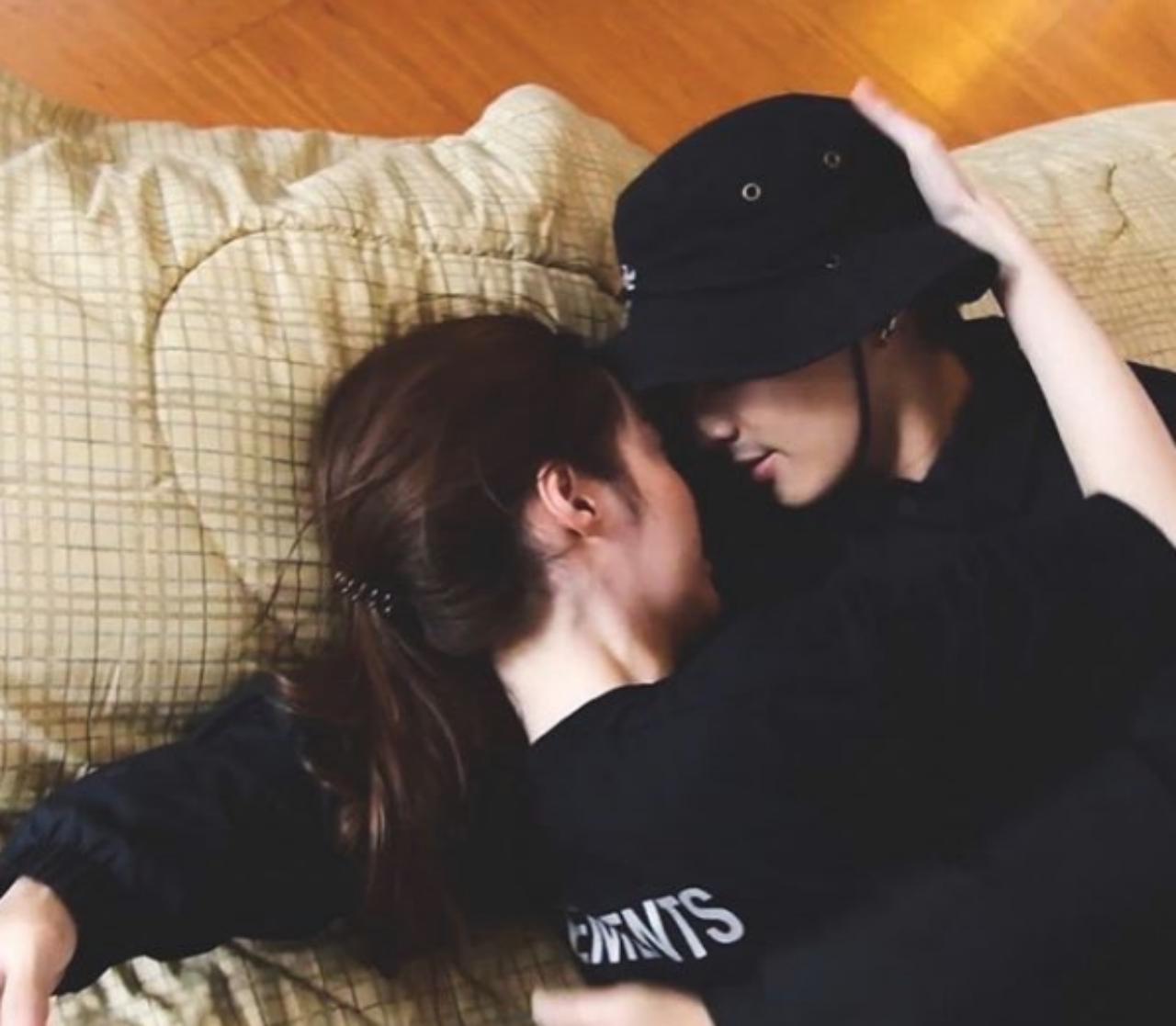 รูปคู่ของฮั่นกับไอซ์ ที่อยู่ในอินสตาแกรมของหนุ่มฮั่น