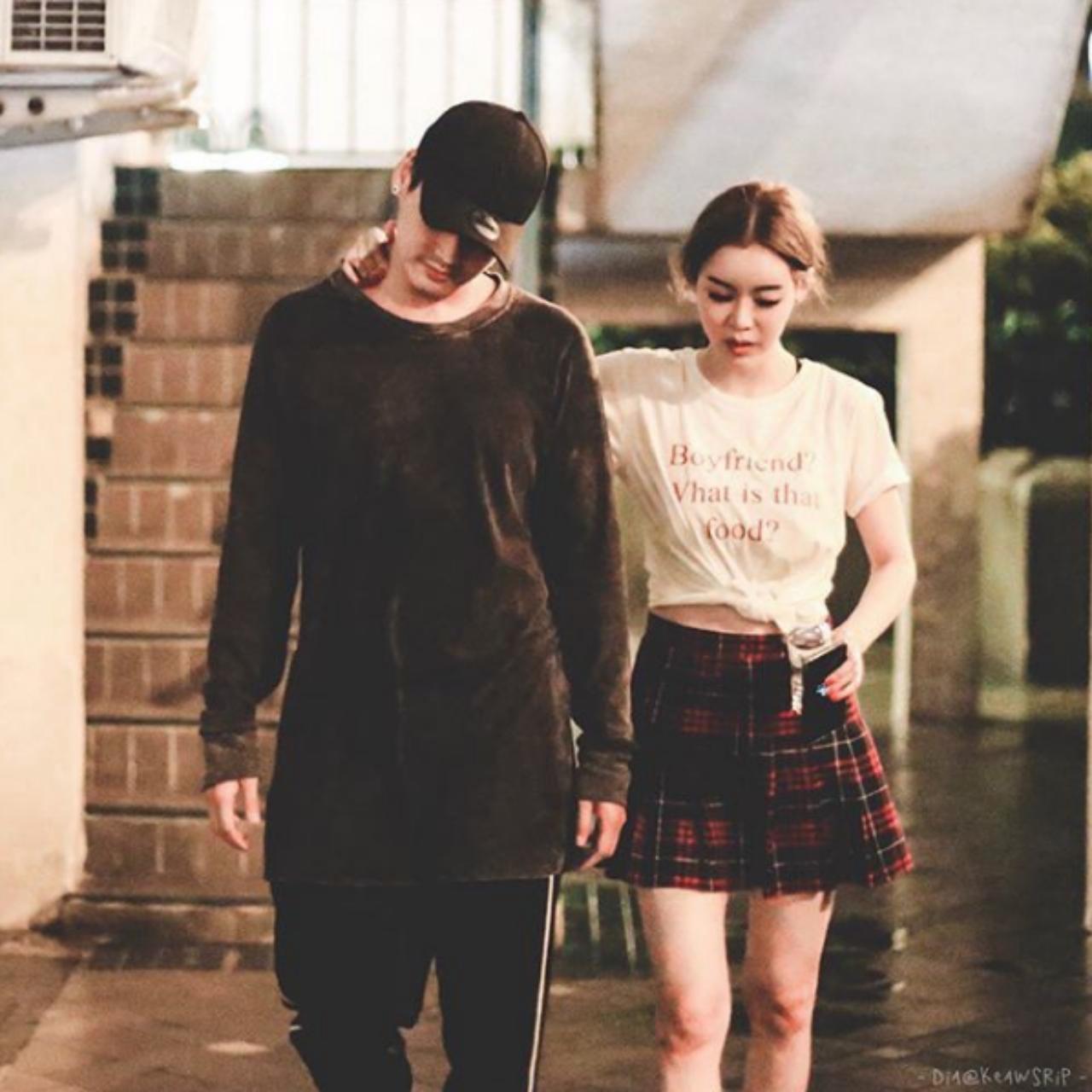 รูปคู่ของฮั่นกับไอซ์ ที่อยู่ในอินสตาแกรมของหนุ่มฮั่น