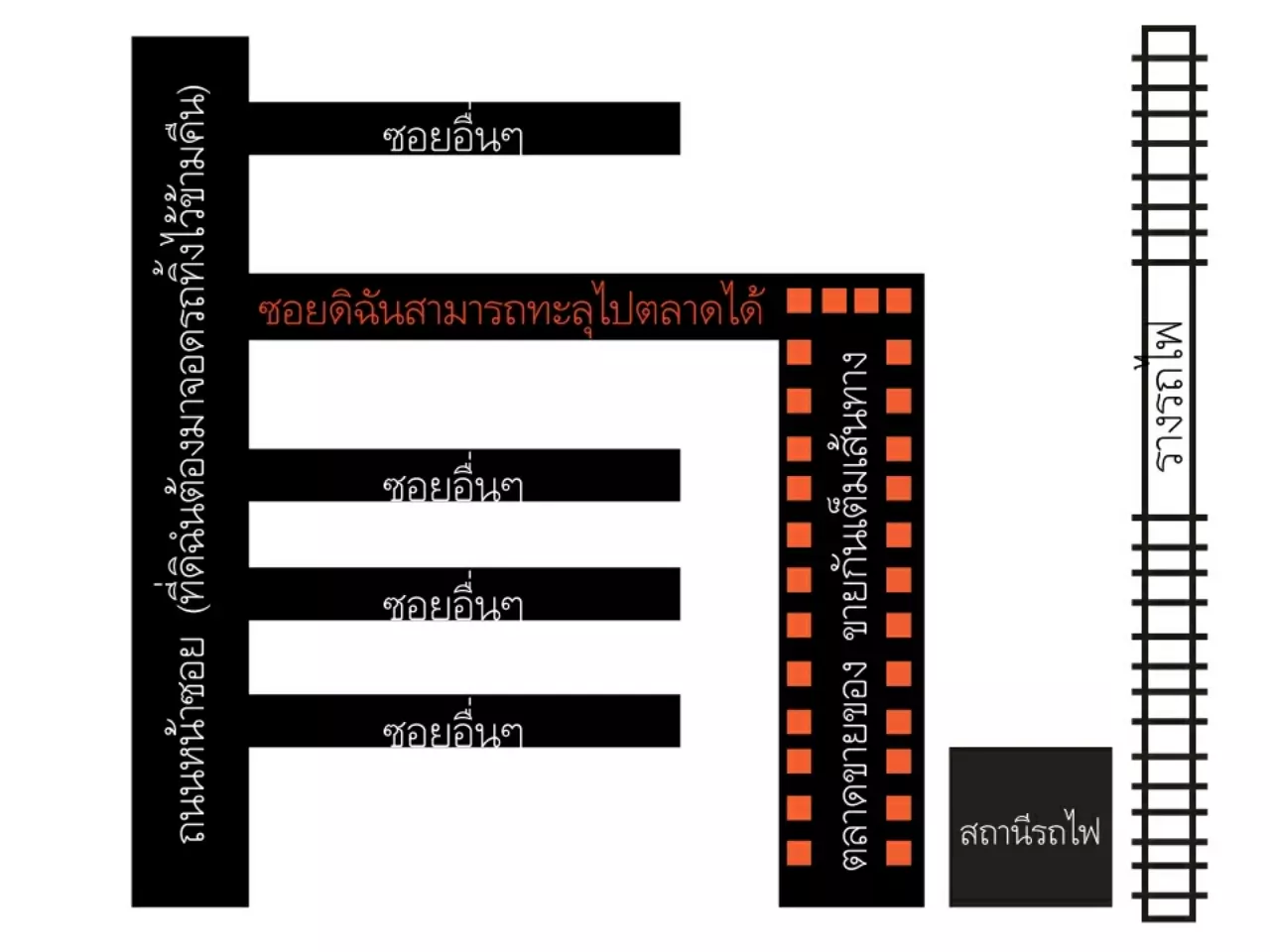 ทนมา 3 ปี! ร้องตลาดใกล้สถานีรถไฟทำพิษ ตั้งแผงเต็มซอย เข้าออกบ้านไม่ได้