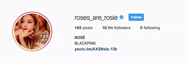 ฮอตมาก ลิซ่า Blackpink ขึ้นอันดับ 1 คนดังเกาหลีหญิงฟอลโลเวอร์ไอจีสูงสุด