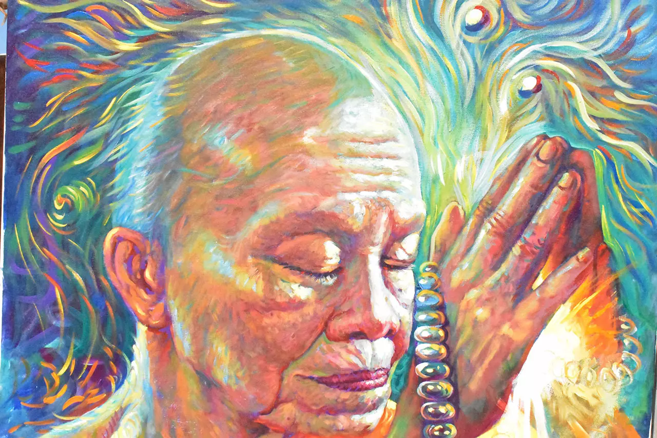 หลวงพ่อคูณ ปริสุทฺโธ ส่งสังขารเห็นธารธรรม