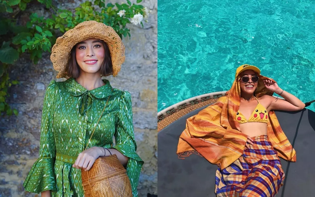 ส่อง "แฟชั่น" 3 สาวคนดังใส่ "ผ้าไทย" โด่งดังไกลถึงต่างแดน!