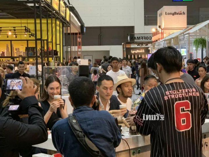 แมท-สงกรานต์ เมื่อตอนไปร่วมงาน Thailand Coffee Fest 2019