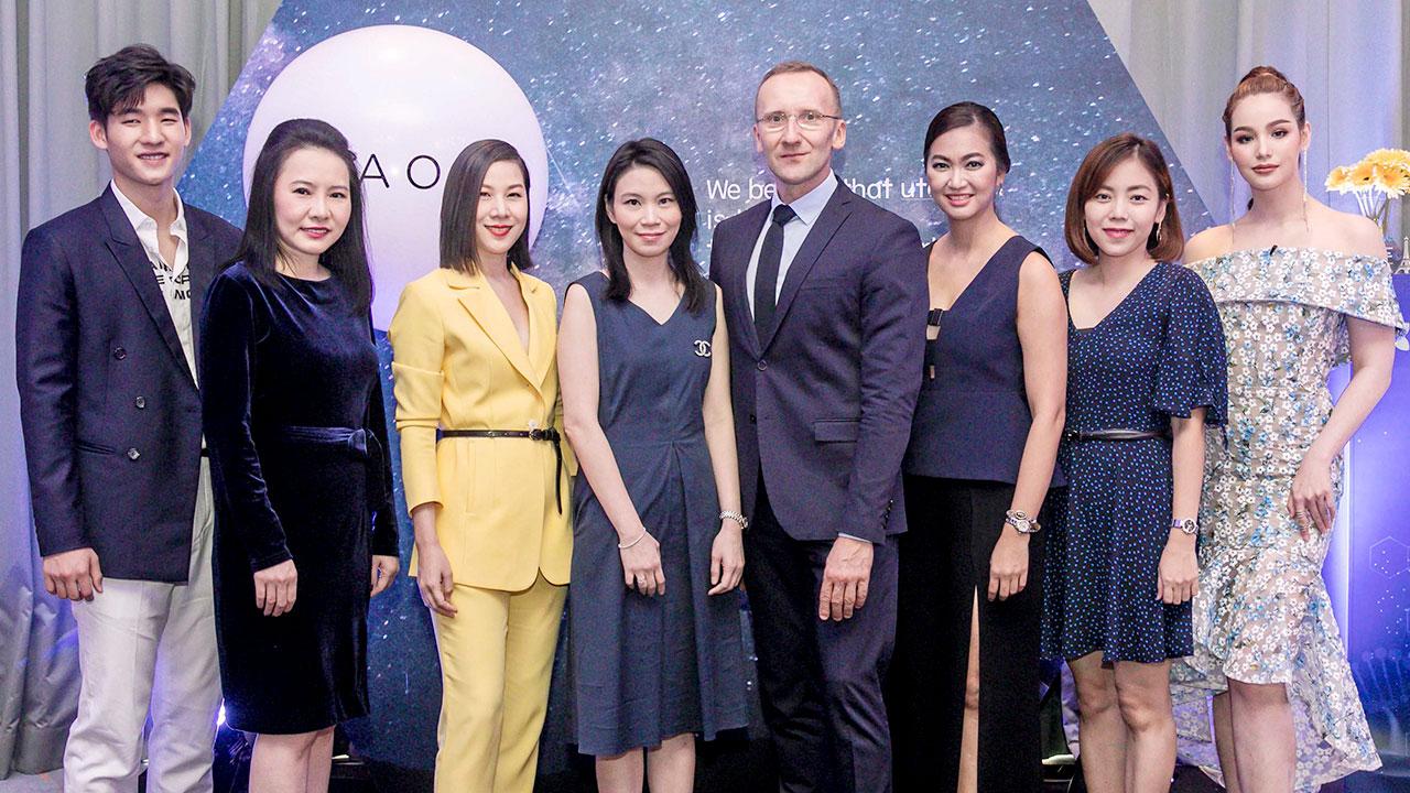 3ขวบ ภญ.วัลภา รัตนชัยพิพัฒน์ และ เอ็ดเวิร์ด โคลาริค จัดงานฉลองครบรอบ 3 ปี NAOS Thailand ผลิตภัณฑ์เวชสำอางในกลุ่มผิวแพ้ระคายเคืองง่ายของ BIODERMA โดยมี รศ.พญ.รัชต์ธร ปัญจประทีป และ เมธากร สุภาภัณฑารี มาร่วมงานด้วย ที่โรงแรมวอลดอร์ฟ แอสโทเรีย วันก่อน.