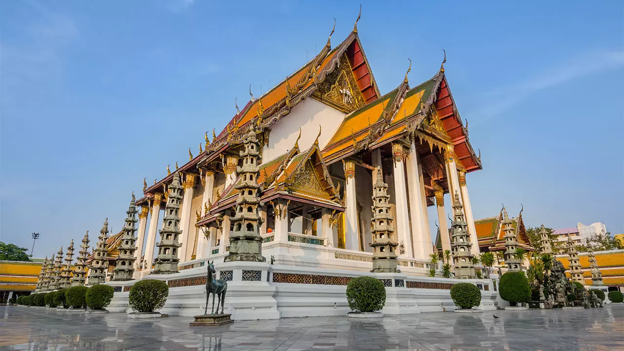ศูนย์กลางจักรวาลที่ “วัดสุทัศนเทพวราราม” ในพิธีเสกน้ำอภิเษก 