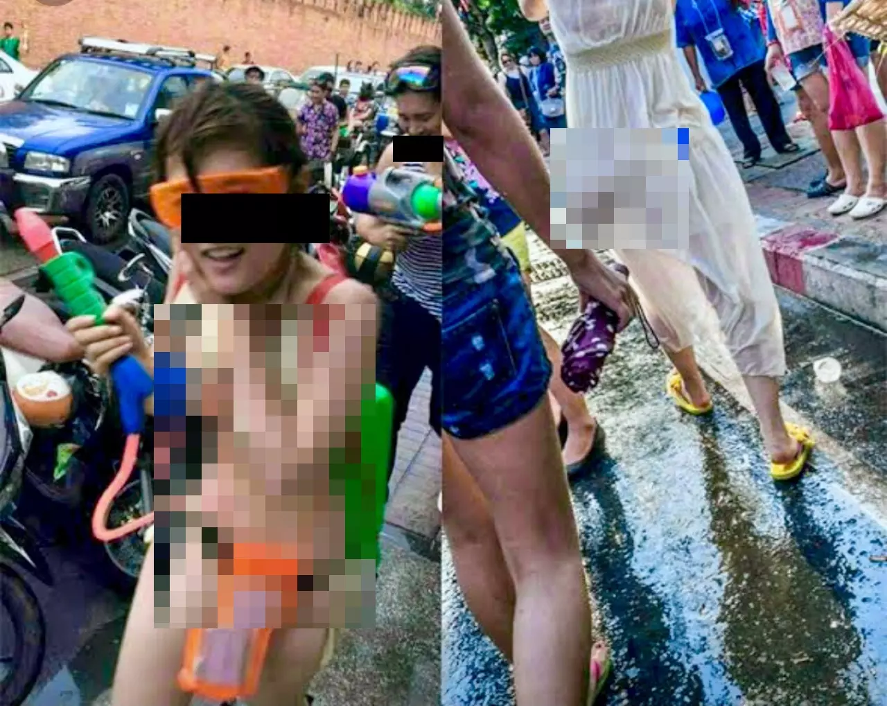 เตือนโพสต์แต่งโป๊เล่นสงกรานต์ ไลฟ์ชวนดื่มน้ำเมา ผิดกฎหมาย เสี่ยงคุก-ปรับ