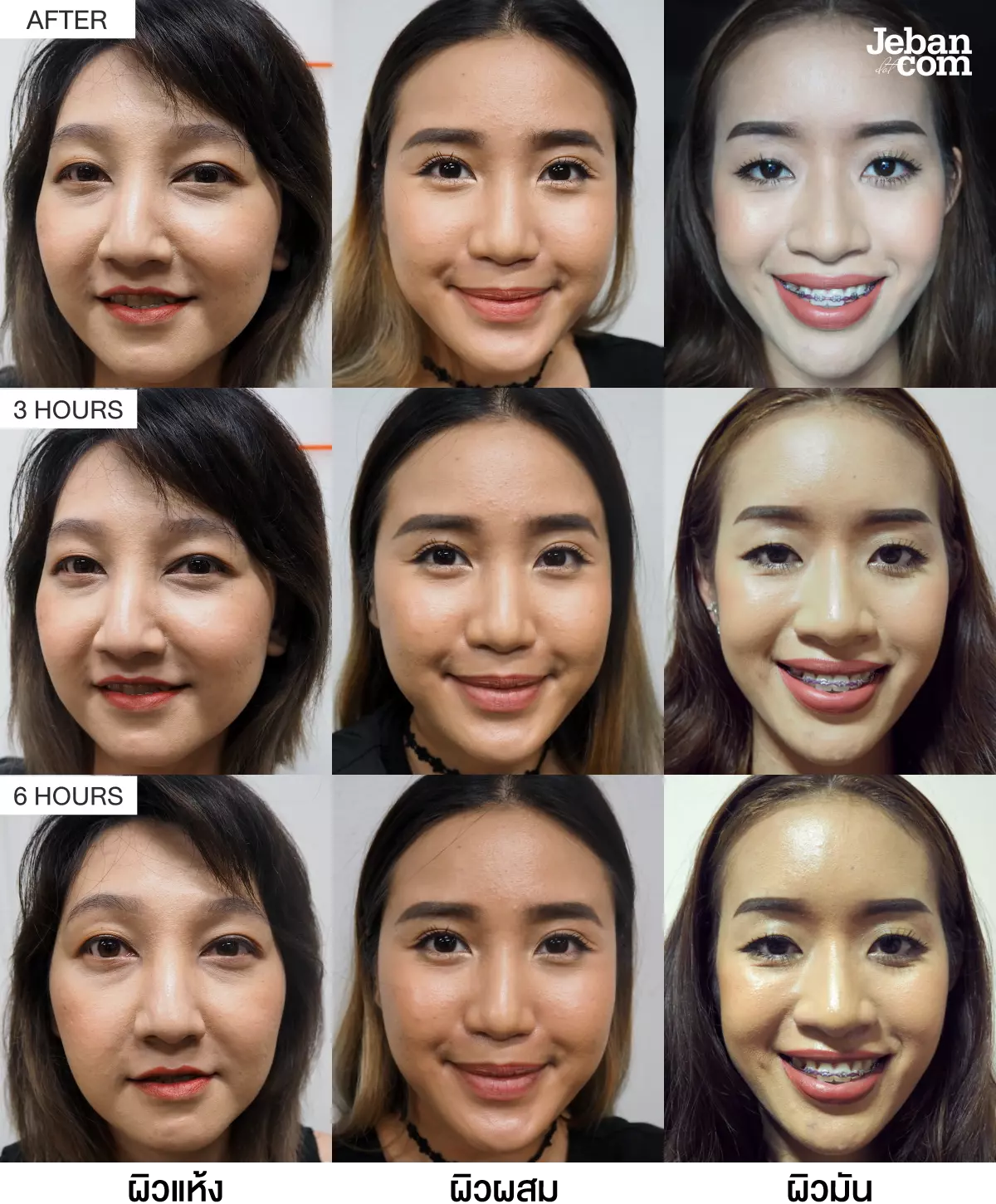 5 รองพื้น อันไหนเริ่ด กับ 3 สภาพผิว 