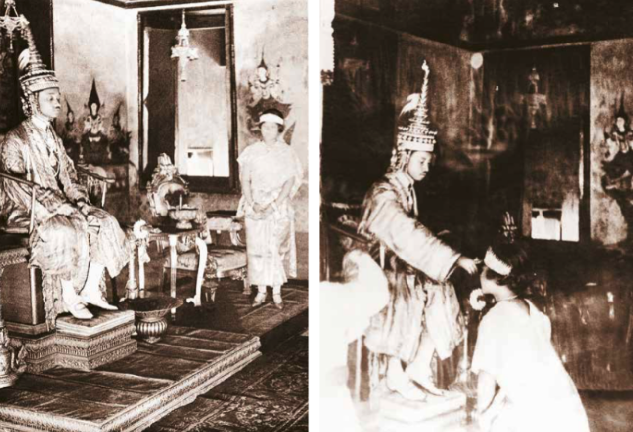 รัชกาลที่ 7 ประทับพระที่นั่งภัทรบิฐ ทรงพระกรุณาโปรดเกล้าโปรดกระหม่อมสถาปนาหม่อมเจ้ารำไพพรรณี ขึ้นเป็น