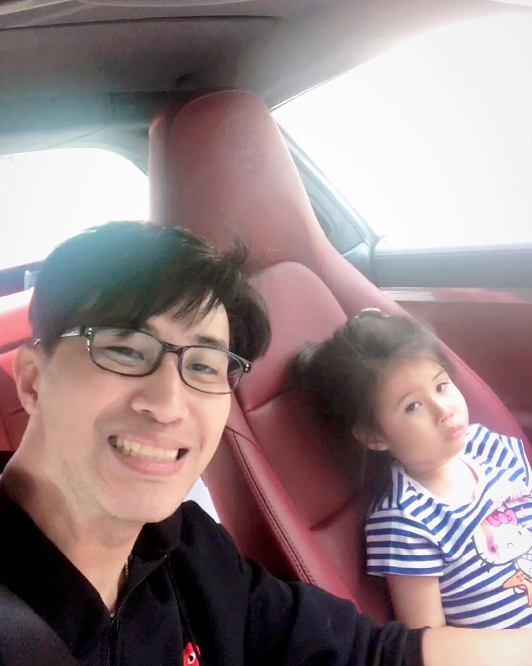 หนุ่ม กรรชัย และน้องมายู ขอบคุณภาพจากไอจี @kanchai