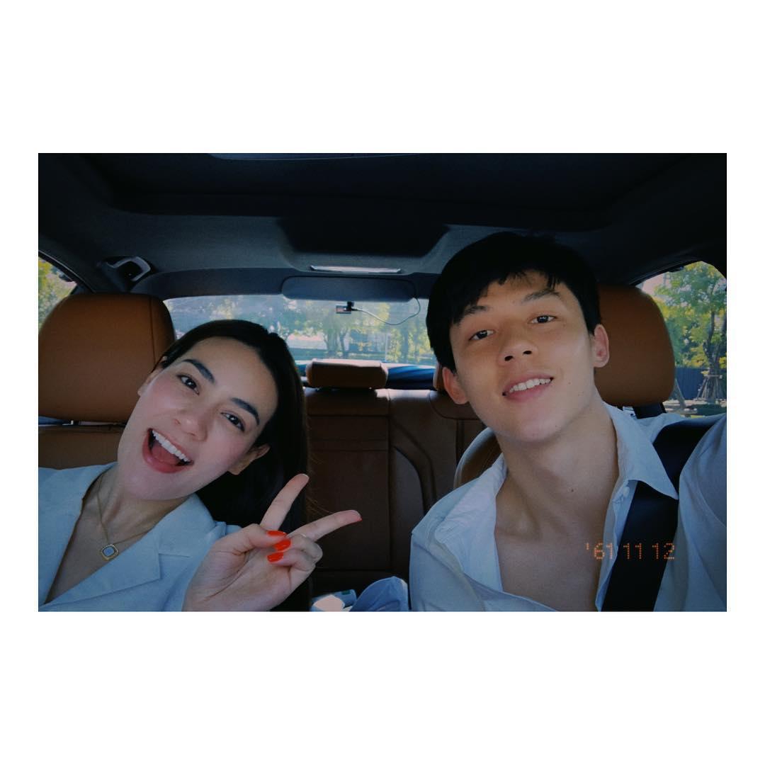 หมาก-คิม ขอบคุณภาพจากไอจี @mark_prin