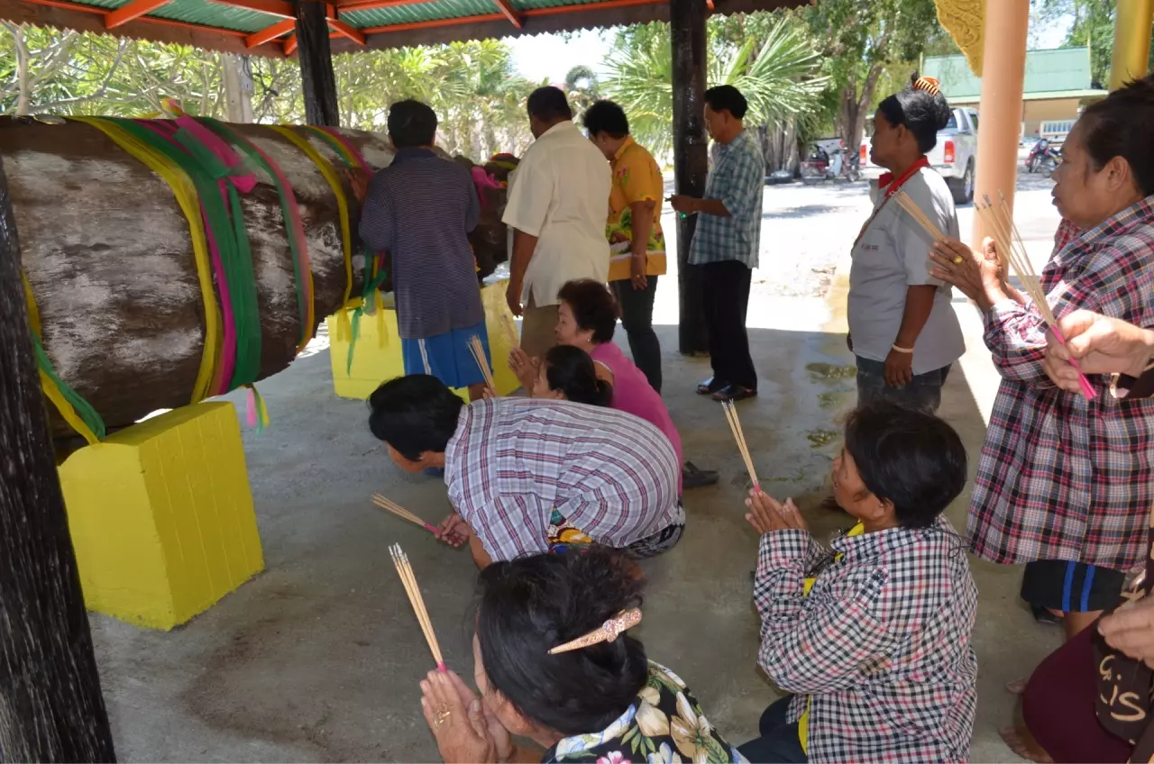 ให้โชคถูกทั่วหน้า แห่ไหว้ "ตะเคียนทอง" 300 ปี ได้เลขเด็ดลุ้นรวยงวดต่อไป