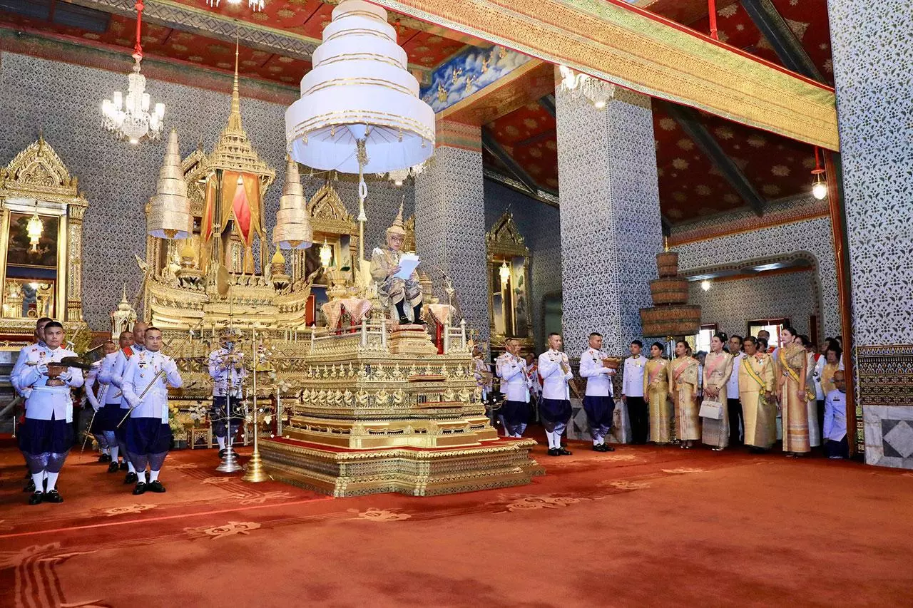 รายละเอียด "พระราชยานพุดตานทอง" วิจิตร งดงามสมพระเกียรติ