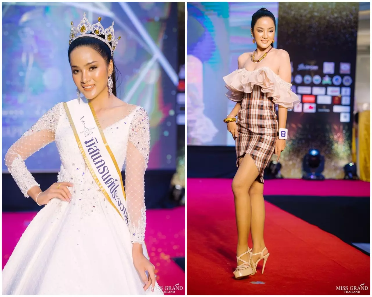 "น้องใบเตย" สาว ม.รามฯ คว้ามงกุฎมิสแกรนด์ประจวบคีรีขันธ์ 2019 ไปครอง