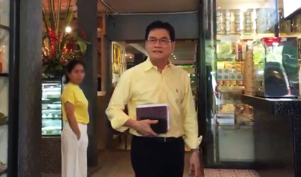 นายจุรินทร์ ลักษณวิศิษฏ์ หัวหน้าพรรคประชาธิปัตย์