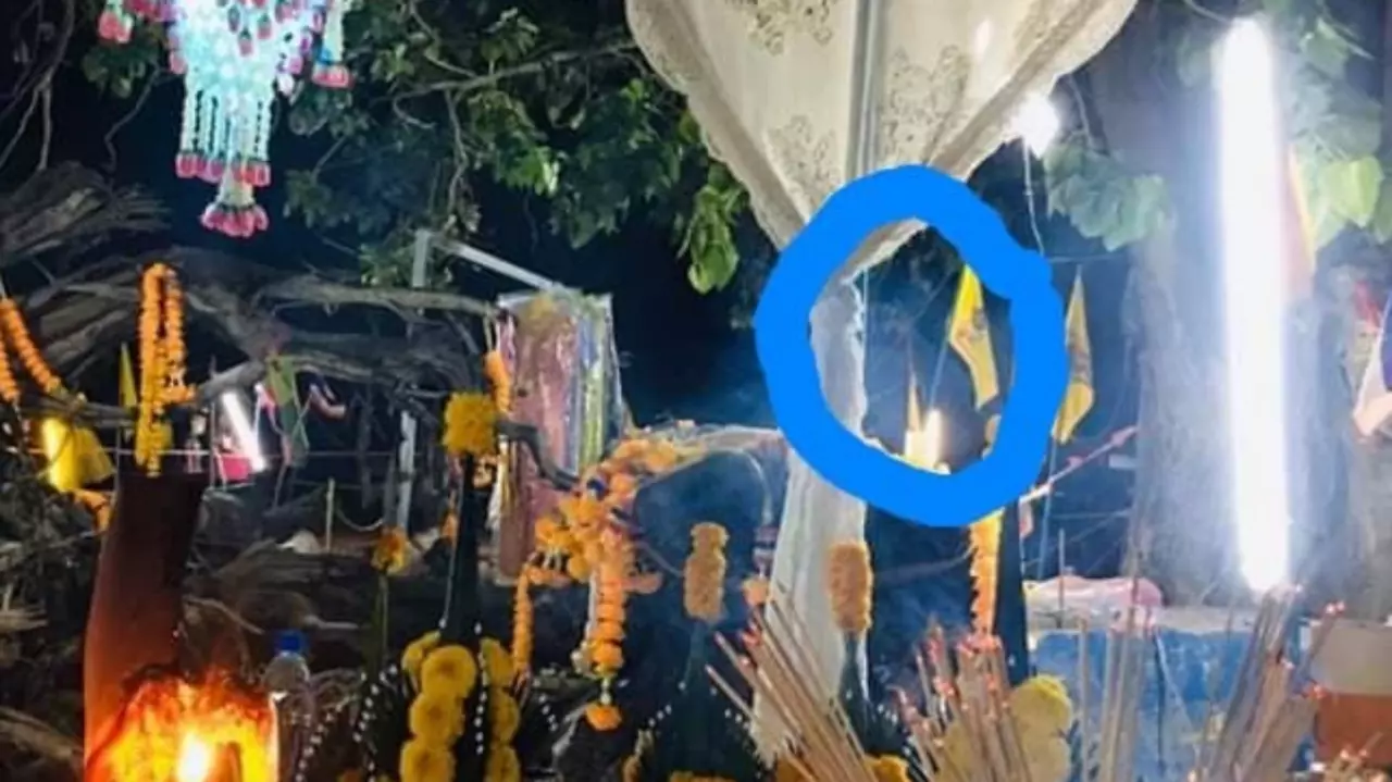 งวด 2 "ตะเคียนทอง" วัดอ่างทองฯ ให้โชค ขนลุกถ่ายติดวิญญาณ ลุ้นเฮงวด 3