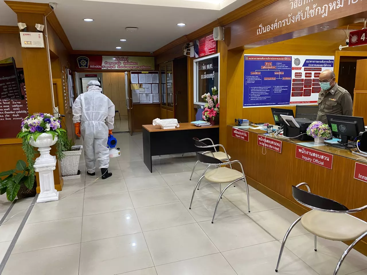 นนทบุรีพบผู้ป่วยโรคโควิด-19 นอนรักษา รพ.อยู่ 7 รายหายกลับบ้านแล้ว 2 คน