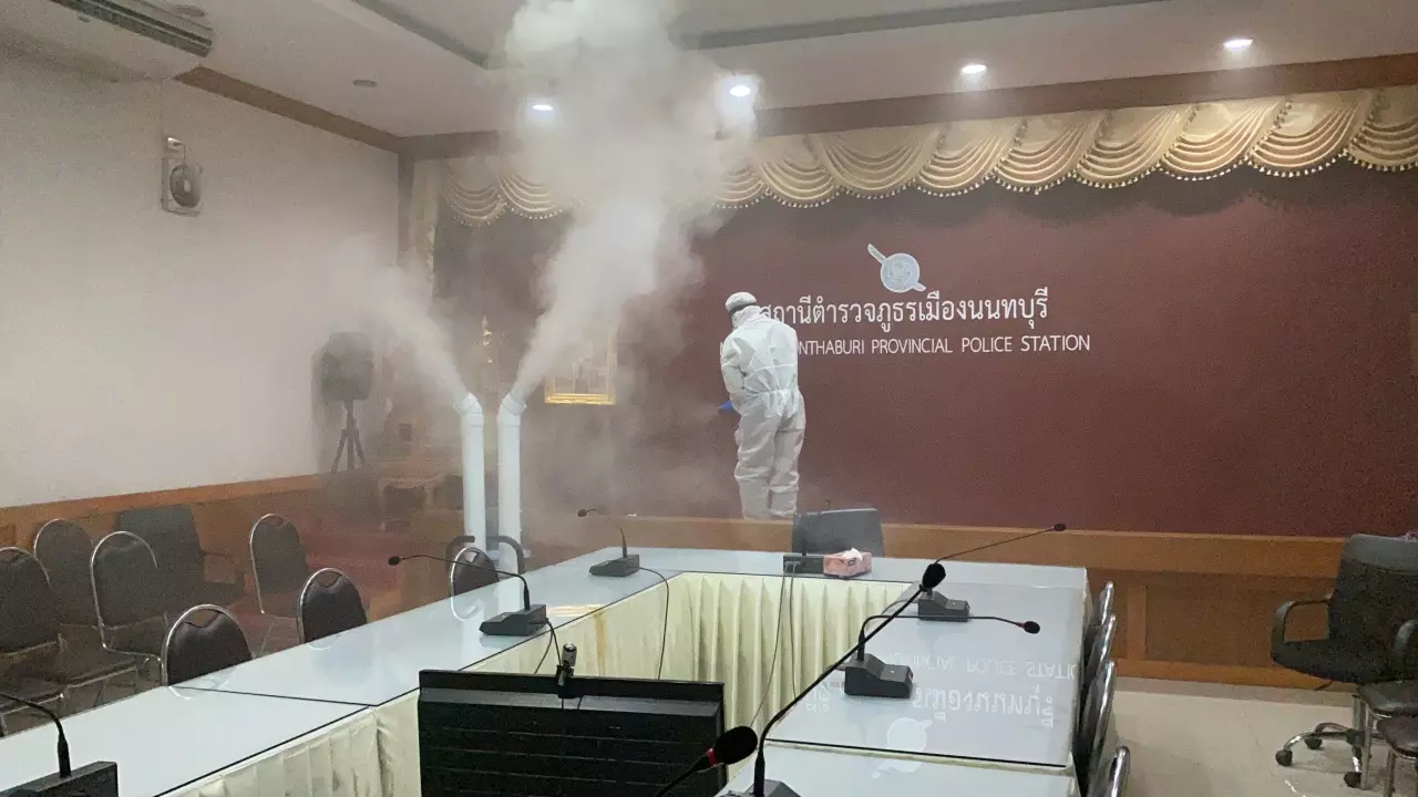 นนทบุรีพบผู้ป่วยโรคโควิด-19 นอนรักษา รพ.อยู่ 7 รายหายกลับบ้านแล้ว 2 คน