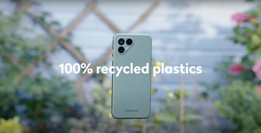 Fairphone 4 ใช้วัสดุรีไซเคิล