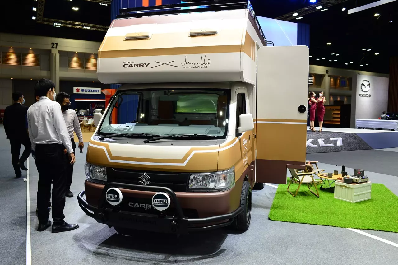 ขายแล้ว! Suzuki Carry Campiness แต่งรถบ้านแนวท่องเที่ยว