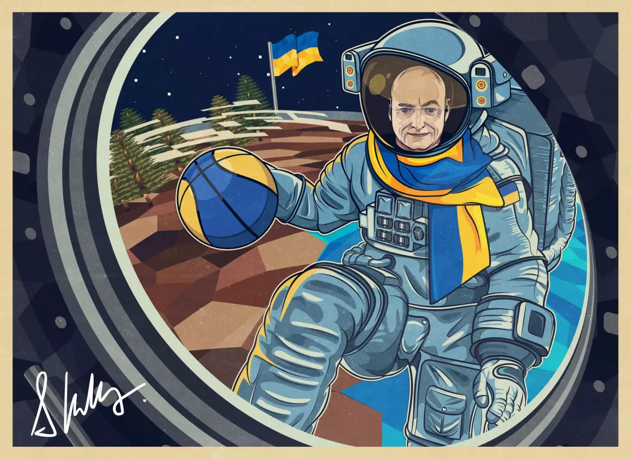 สก็อต เคลลี อดีตนักบินอวกาศของ NASA เปิดตัว NFT รายได้จากการขายมอบให้ชาวยูเครน