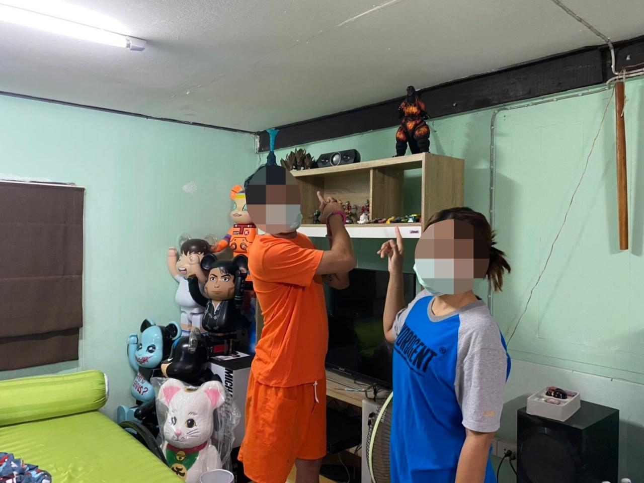 2 โจรผัวเมียกับหลักฐานอยู่คาบ้าน