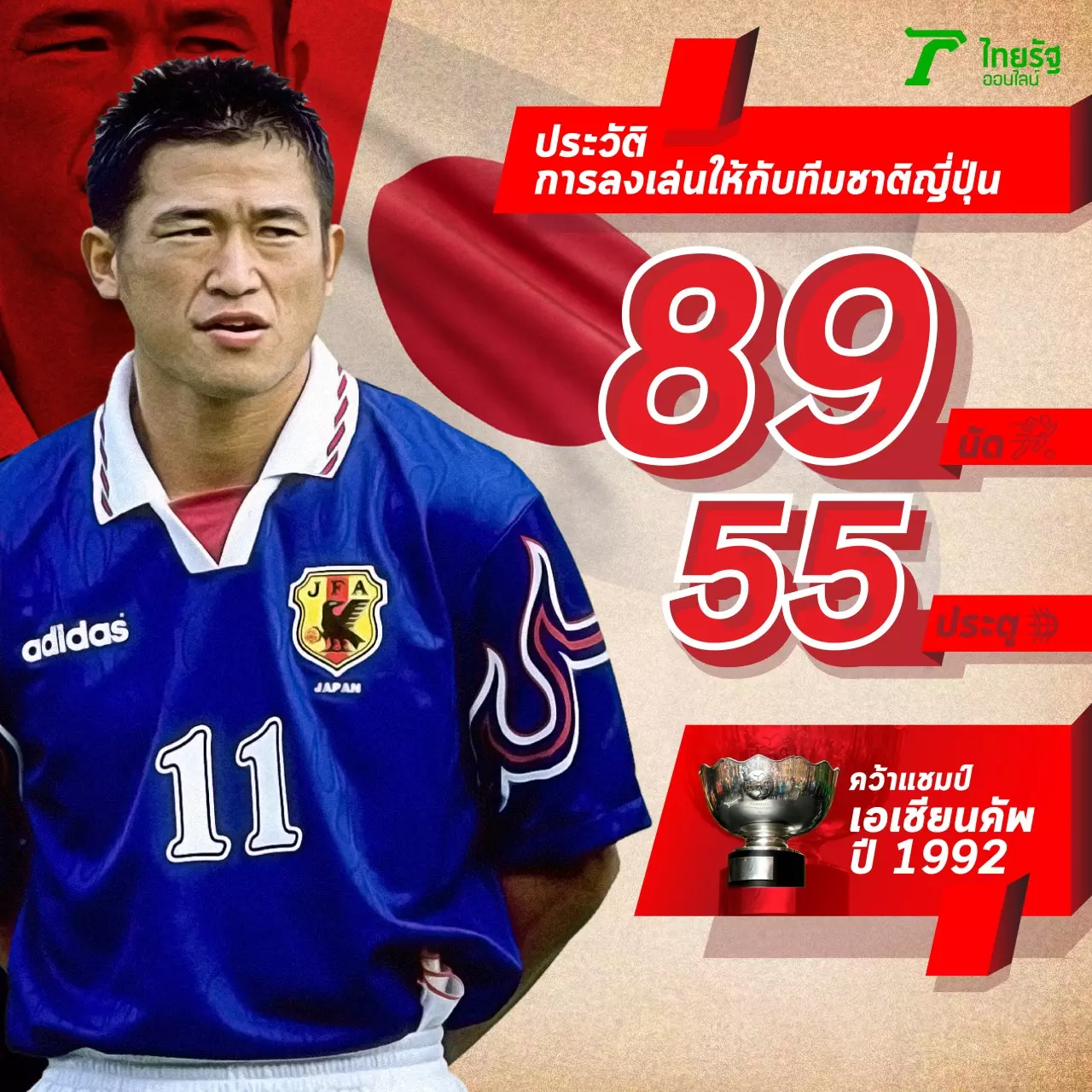 แก่ เก๋า เขาคือ คิง คาซู (King Kazu) นักบอลผู้อึดที่สุดในปฐพี
