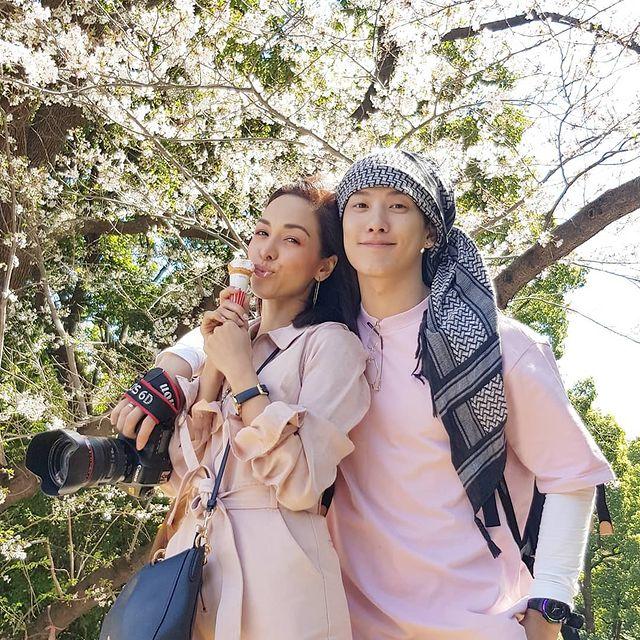 เต้ย-ซาร่า ขอบคุณภาพจากไอจี @toeytano