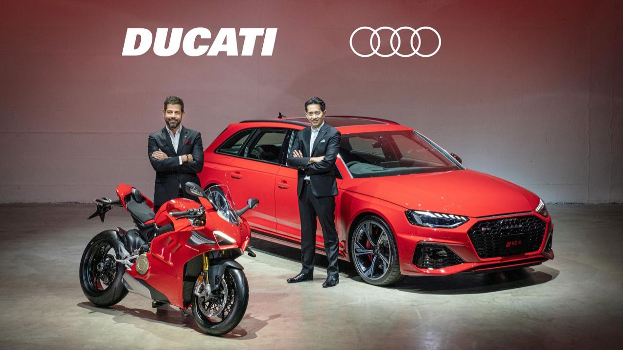 AUDI THAILAND เตรียมความพร้อมขายมอเตอร์ไซค์ DUCATI