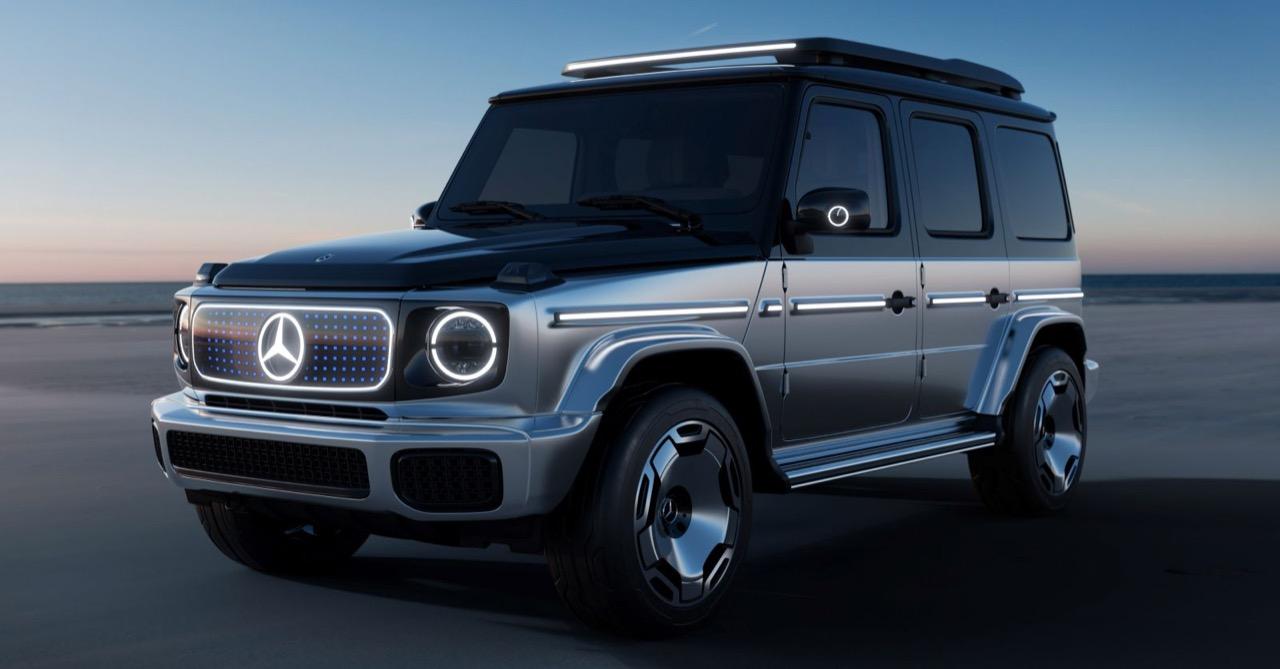 Mercedes benz store electric g wagon