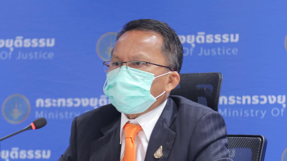 นายสมศักดิ์ เทพสุทิน รัฐมนตรีว่าการกระทรวงยุติธรรม