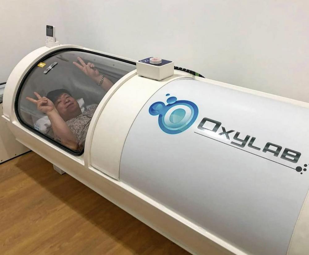 “แคปซูล Hyperbaric oxygen”