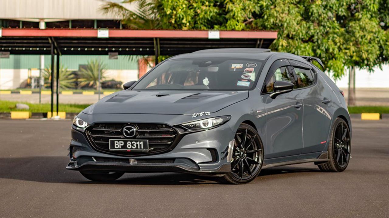 อย่างหล่อ Mazda 3 SkyActiv G Knight Sports body kit