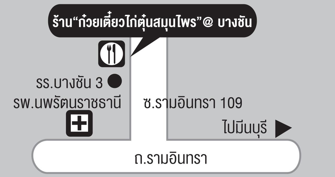 ก๋วยเตี๋ยวไก่ตุ๋นสมุนไพร ขวัญใจมหาชน@บางชัน