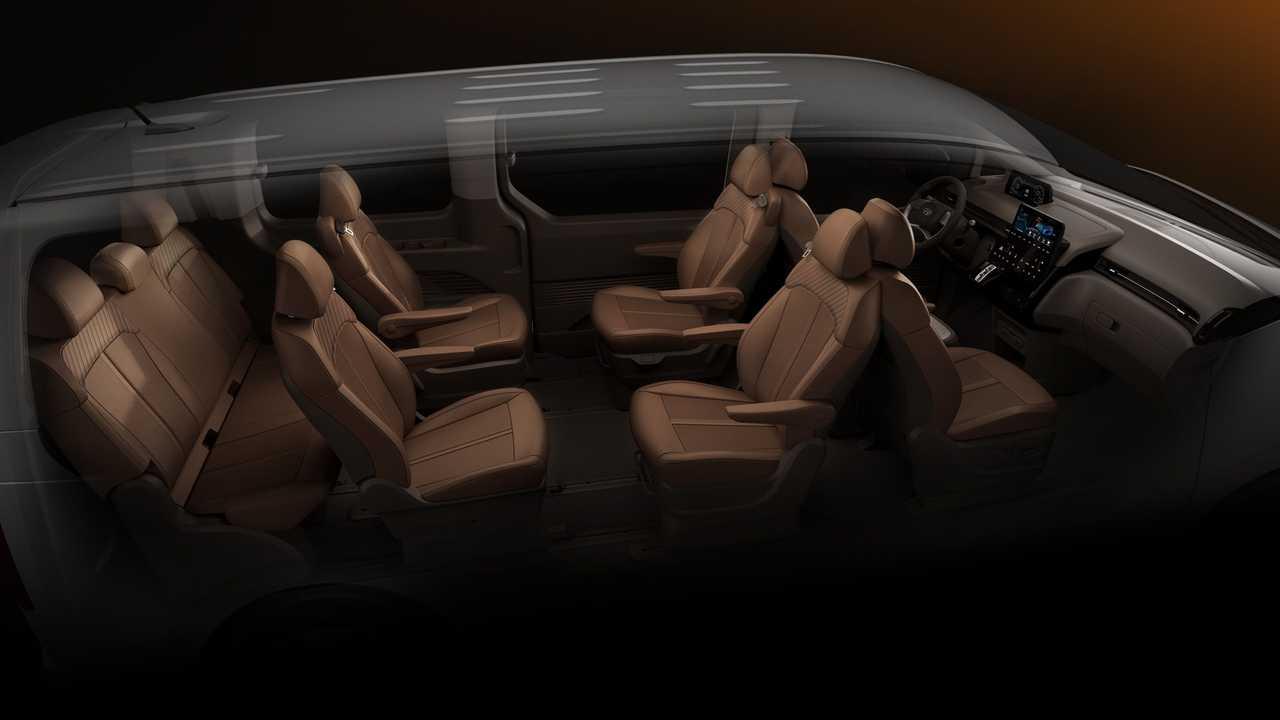 Hyundai staria фото салона