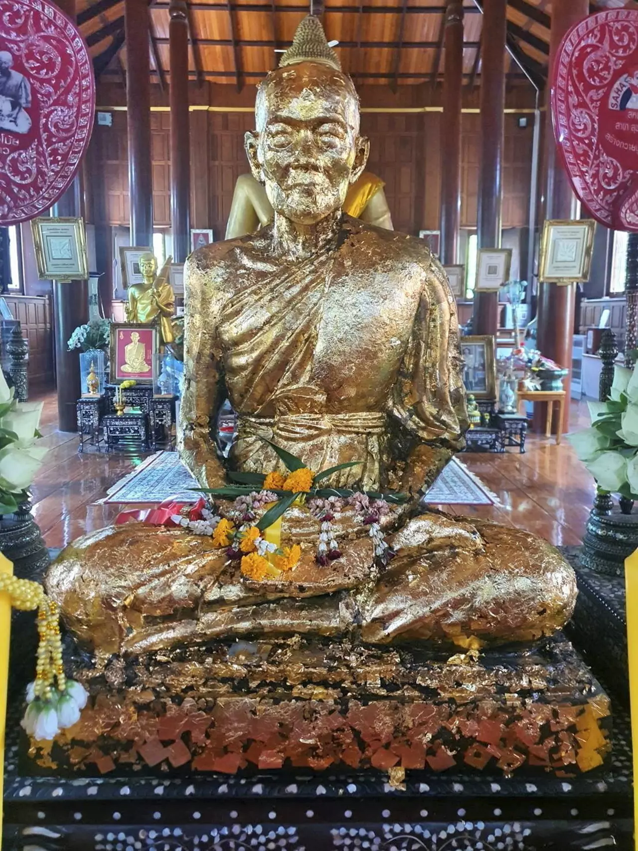 ยันต์ตรีนิสิงเห พุทธคุณ หลวงพ่อโบ้ย วัดมะนาว