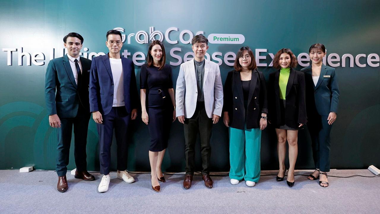 ครบเครื่อง พนมกร จิระเสถียรพงศ์ เปิดตัว “GrabCar Premium” การให้บริการระดับพรีเมียมเพื่อสร้างความประทับใจสุดพิเศษแก่ลูกค้าทุกการเดินทาง โดยมี ทิน โชคกมลกิจ, ชล วจนานนท์, พนัสลดา ลานนท์ และ จารุวรรณ งาพานิชวัฒน์ มาร่วมงานด้วย ที่ศูนย์การค้าสีลมเอจ วันก่อน.