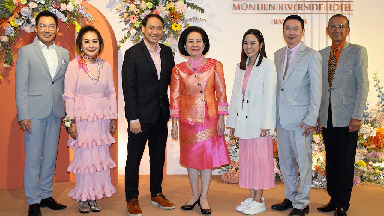 เพื่อคู่รัก - คุณหญิงทิพยวรรณ ตันตกิตติ์ เปิดงาน The Montien Riverside Wedding Showcase 2023 พร้อมนำเสนอแพ็กเกจงานวิวาห์สุดคุ้มสำหรับคู่รัก โดยมี เณศราภา ทับสุวรรณ, มณเฑียร ตันตกิตติ์ และ สิปปทัศน์ ทับสุวรรณ มาร่วมงานด้วย ที่โรงแรมมณเฑียร ริเวอร์ไซด์ วันก่อน.