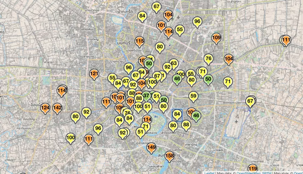 ฝาชีครอบต่ำ รมควันฝุ่น PM 2.5 ผลาญต้นทุนชีวิต 1.37 ล้านล้านบาท/ปี