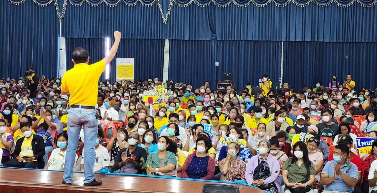 ไทยภักดีลุยสงขลา ชูนโยบายปกป้องสถาบัน ปราบโกง รบแตกหักคนโกงชาติ